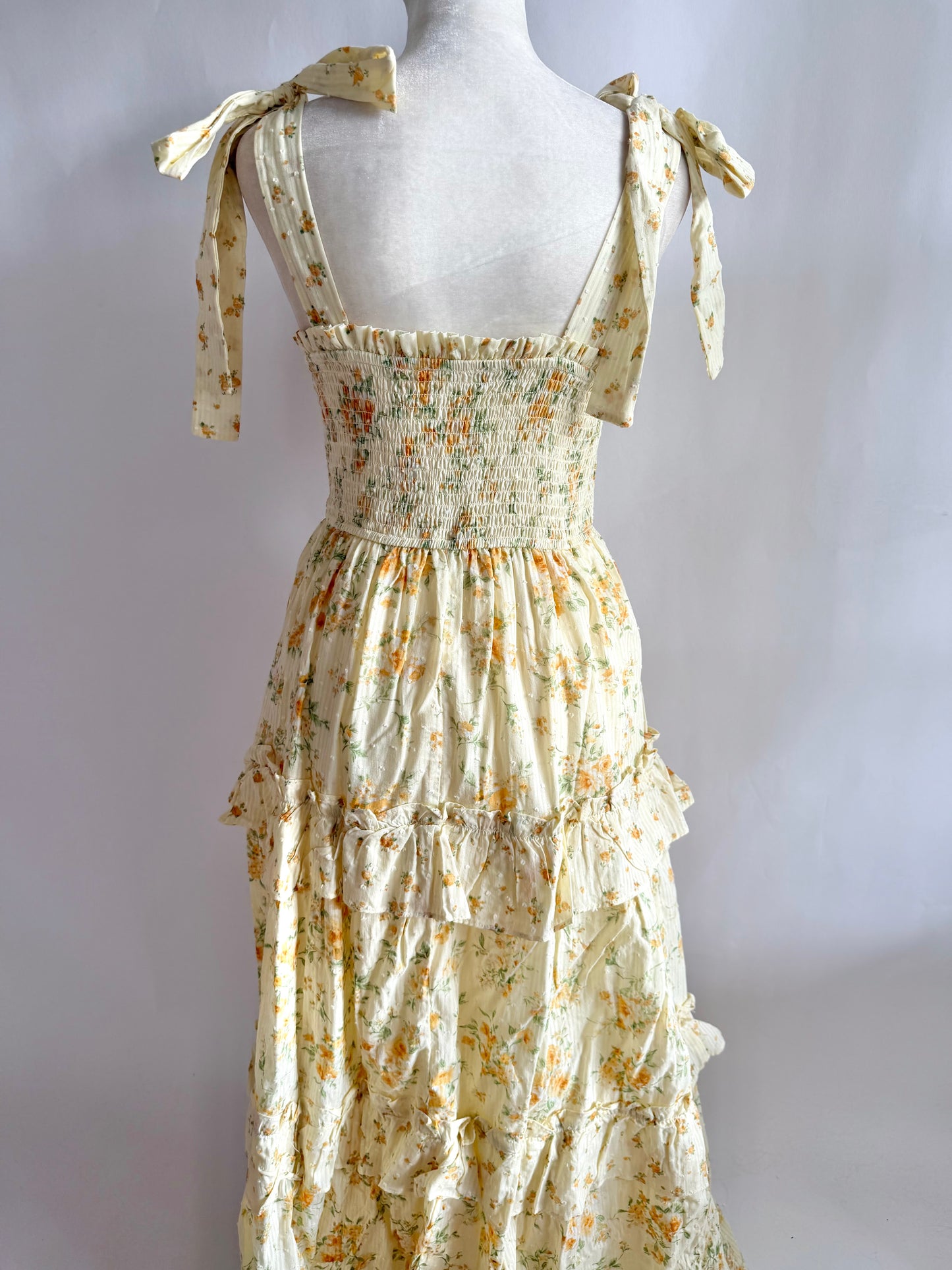 HONEYSUCKLE DRESS (YELLOW)