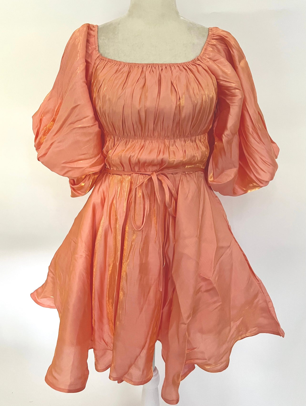 JUST PEACHY DRESS