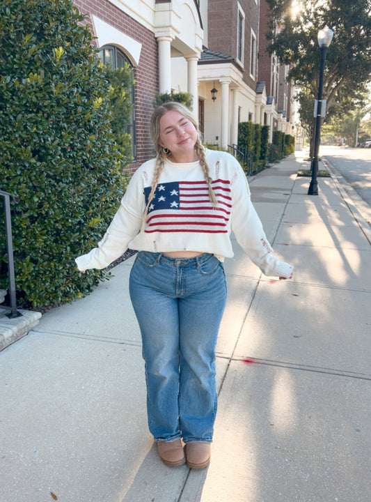 MISS AMERICANA SWEATER