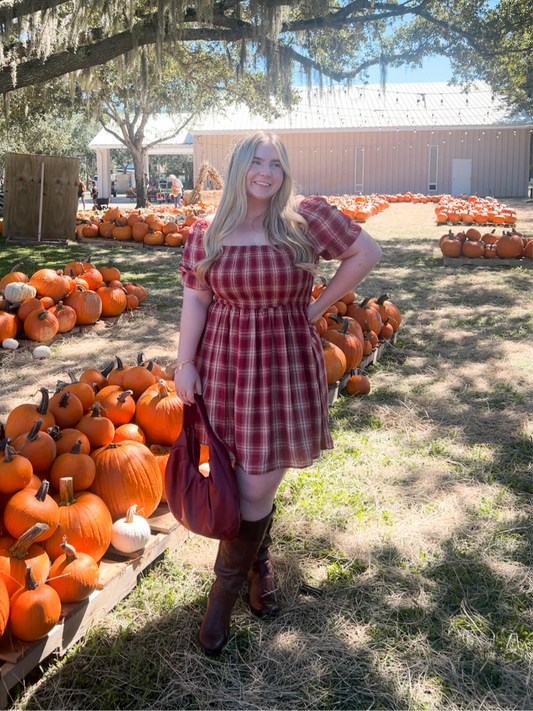 APPLE CIDER DRESS