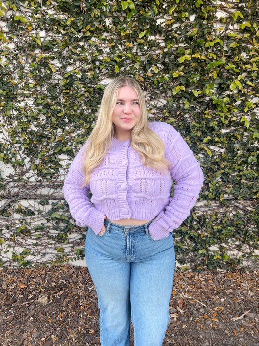LAVENDER HAZE SWEATER