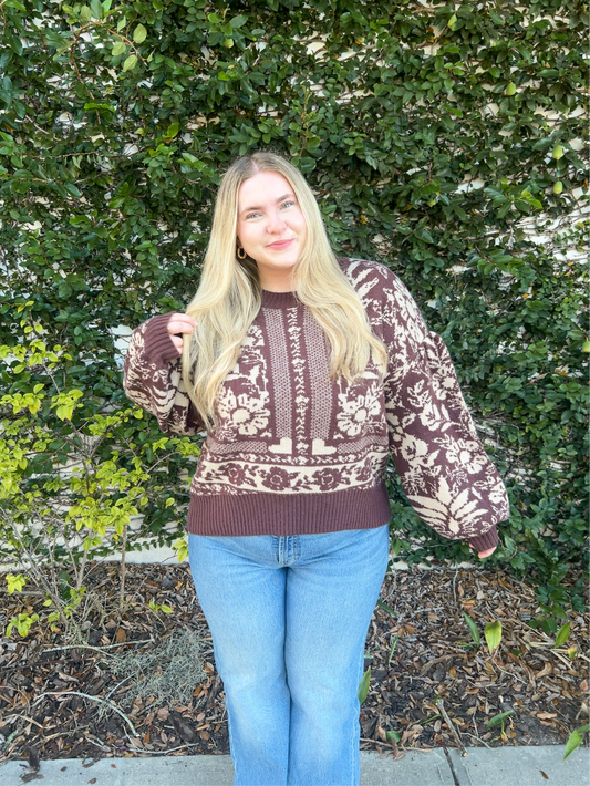 CHESTNUT SWEATER