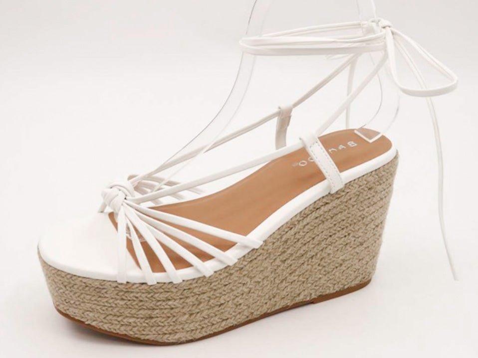POLLY PLATFORM WEDGES