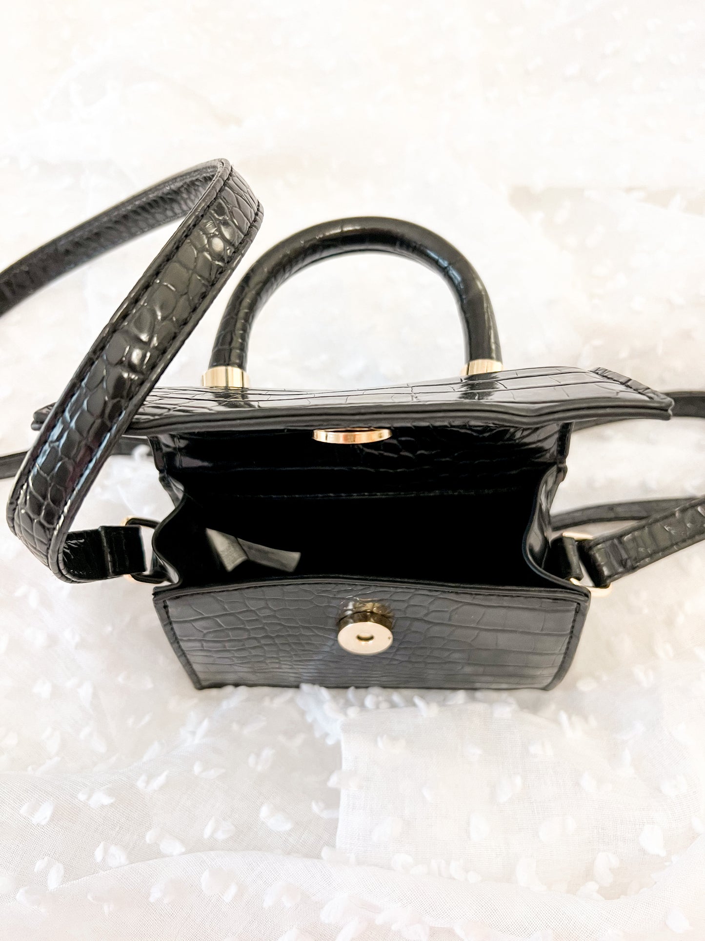 TRENDSETTER MINI PURSE (BLACK)