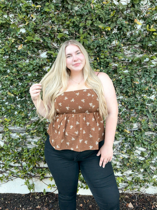 RAMONA TOP (MOCHA)