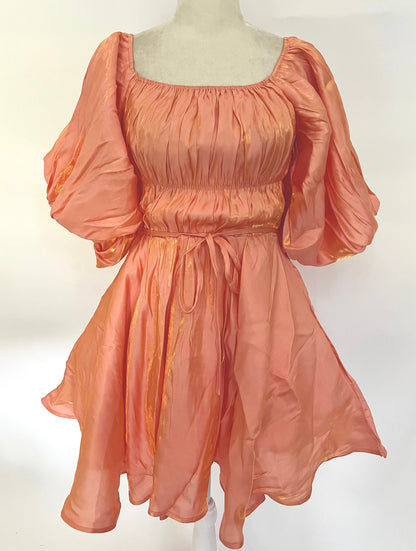 JUST PEACHY DRESS