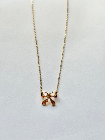 BOW NECKLACE