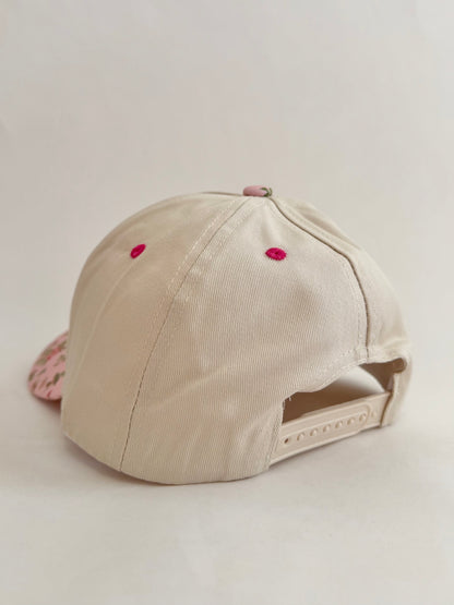 DOG MOM HAT (FLORAL)
