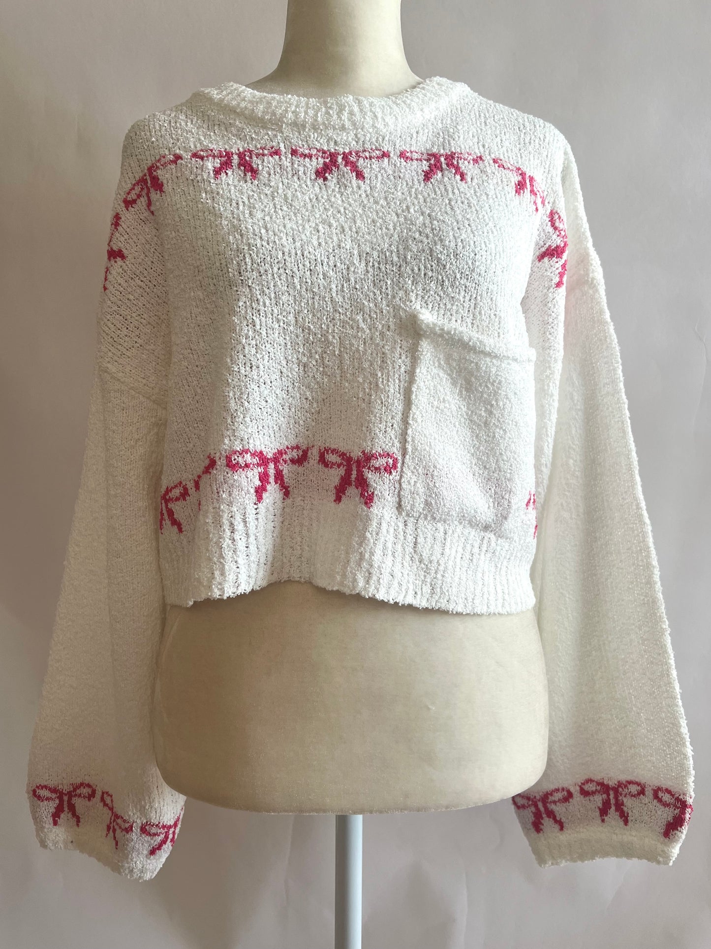 BOW BABE SWEATER