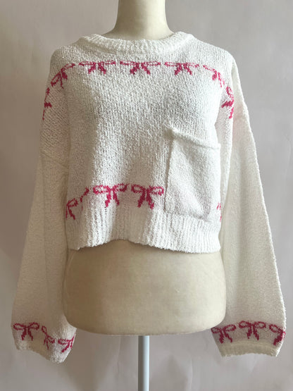 BOW BABE SWEATER