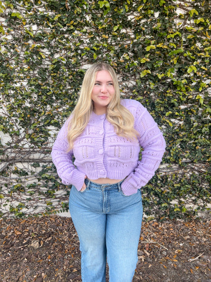 LAVENDER HAZE SWEATER