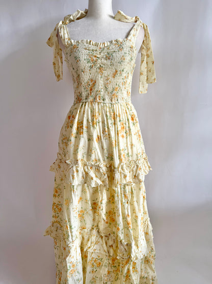 HONEYSUCKLE DRESS (YELLOW)