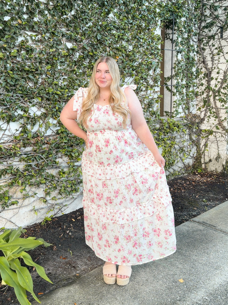 HONEYSUCKLE DRESS (PINK)