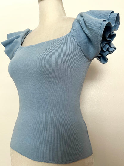 ELLA TOP (BLUE)