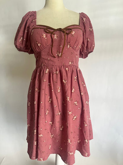 MEADOW DRESS (MAUVE)