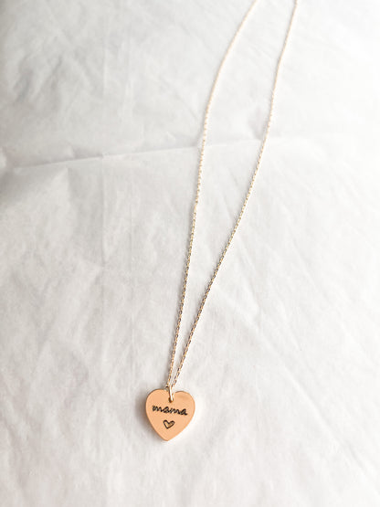 MAMA HEART NECKLACE