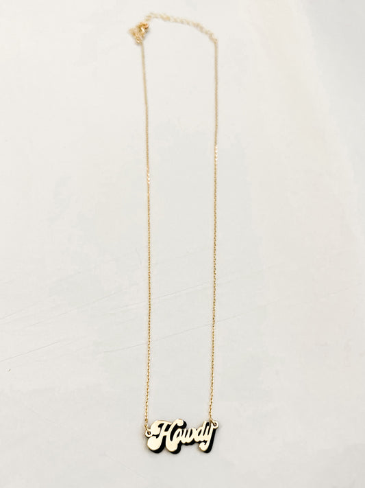 HOWDY NECKLACE