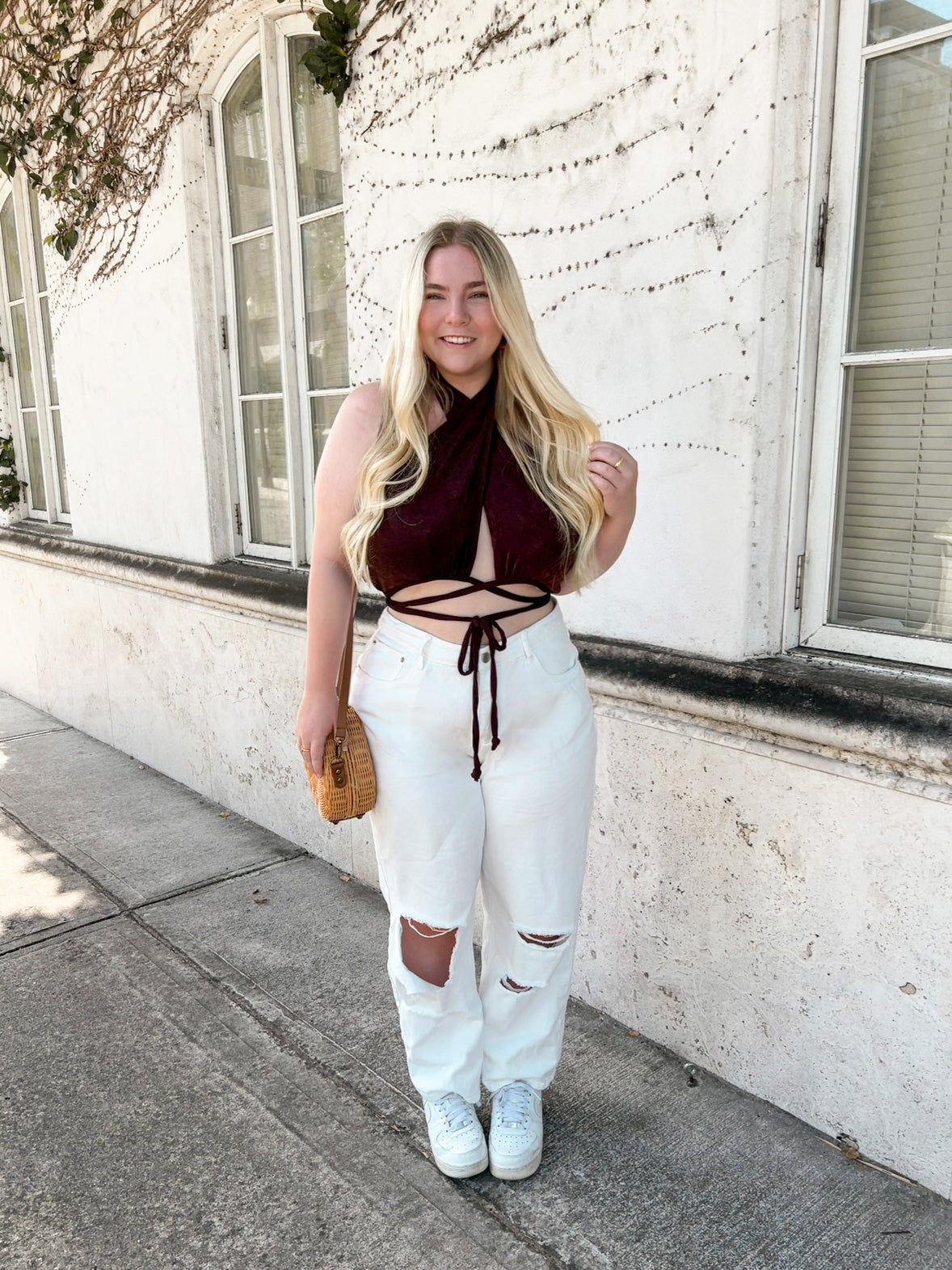 VALERIE TOP (BROWN)