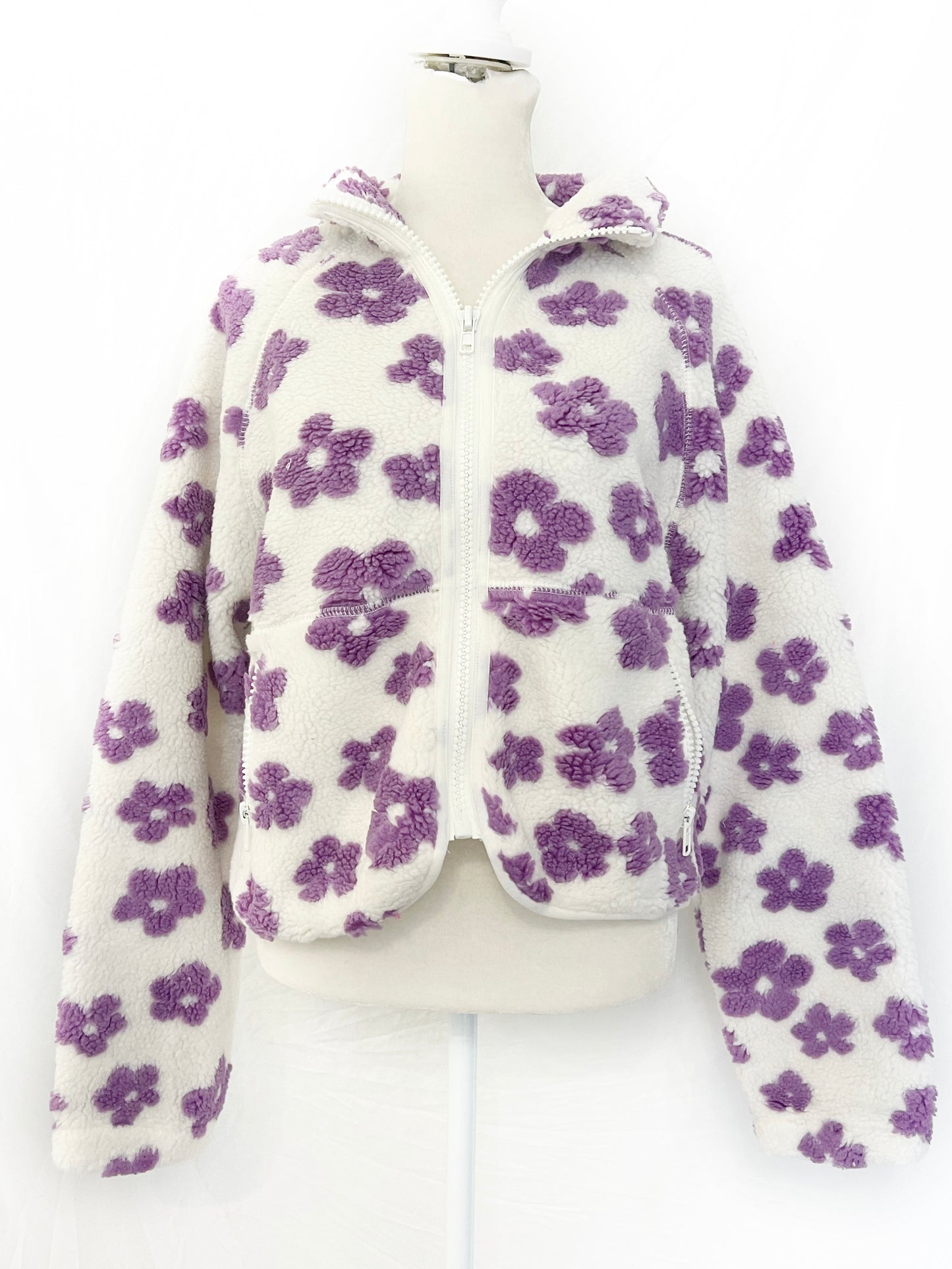 FLOWER POWER JACKET (GRAPE)