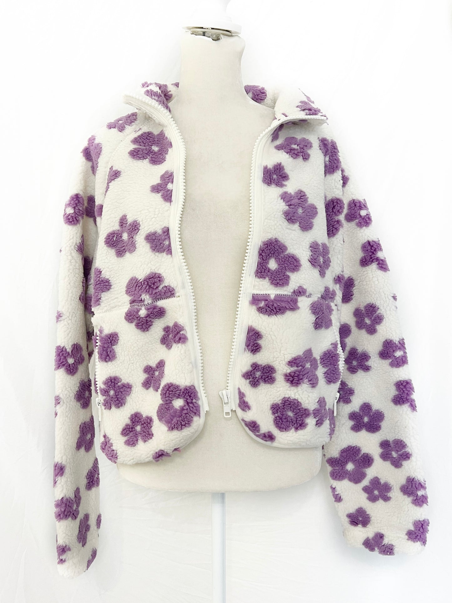 FLOWER POWER JACKET (GRAPE)
