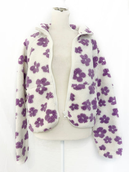 FLOWER POWER JACKET (GRAPE)